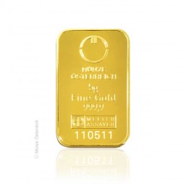 5 Gramm Goldbarren