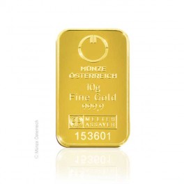 10 Gramm Goldbarren