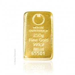 250 Gramm Goldbarren