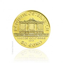 1/2 oz Gold Wiener Philharmoniker 